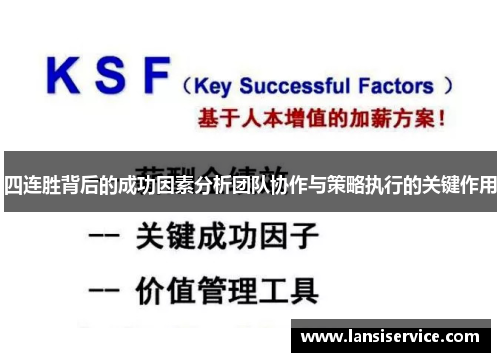 四连胜背后的成功因素分析团队协作与策略执行的关键作用 四连胜背后的成功因素分析团队协作与策略执行的关键作用